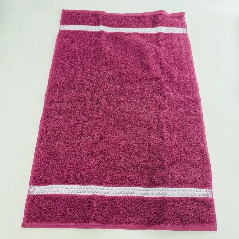 Vintage Home Collection Guest Hand Towels 16 X 25 Bathroom‎ Berry Set of 2 New